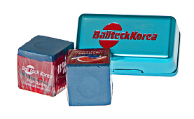 Мел «Ball teck PRØ II» (2 шт, в бирюзовой металлической коробке) синий