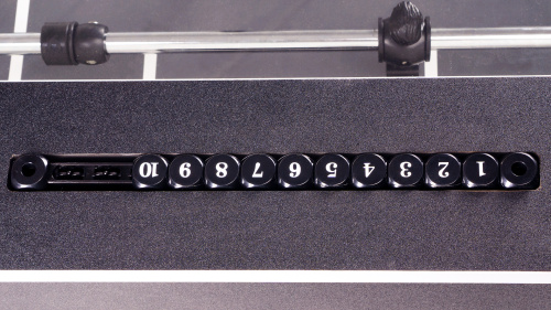 Игровой стол - футбол "Enterprise" (141 х 76 х 92 см) жетоноприемник Y